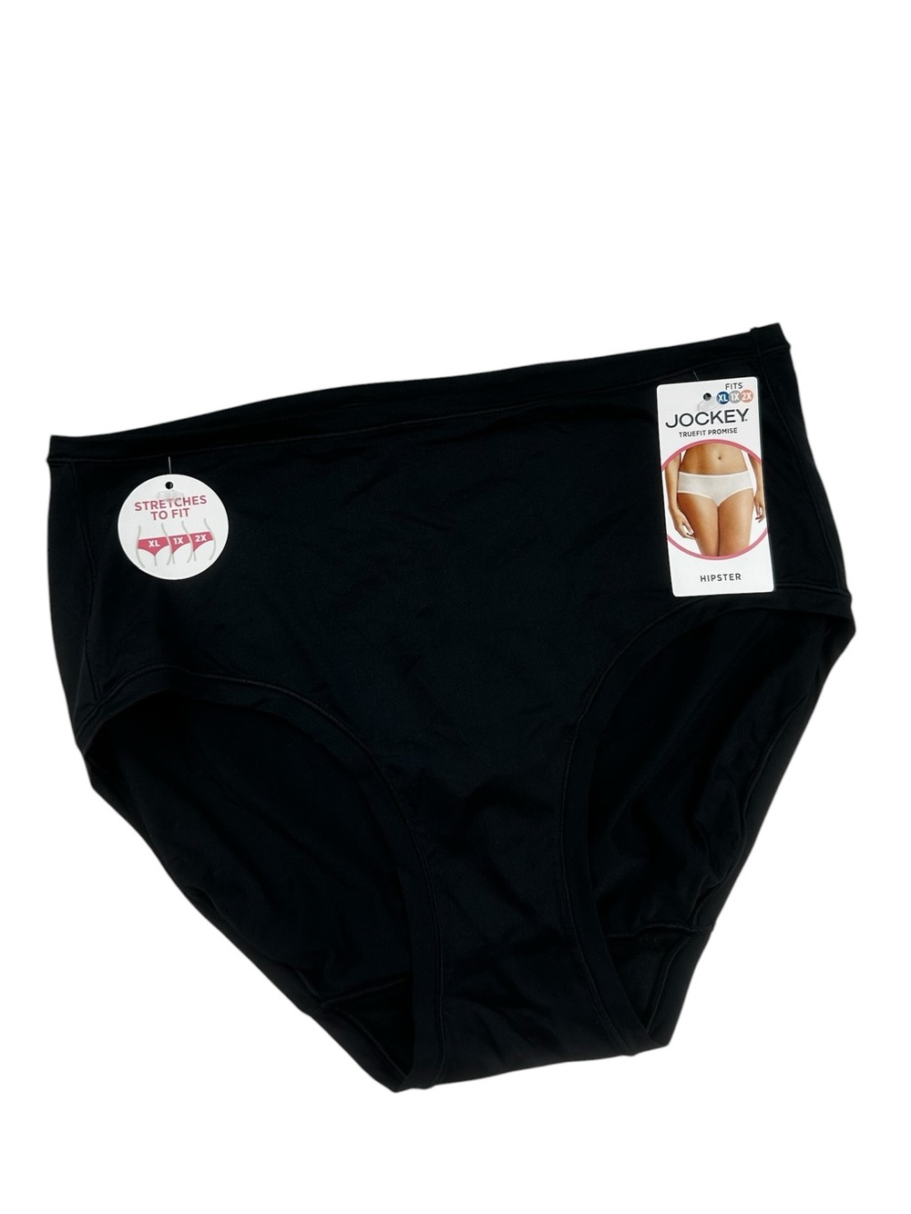 Jockey Women's TrueFit Promise Hipter Panty Stlye 3375 FITS Size XL-2X